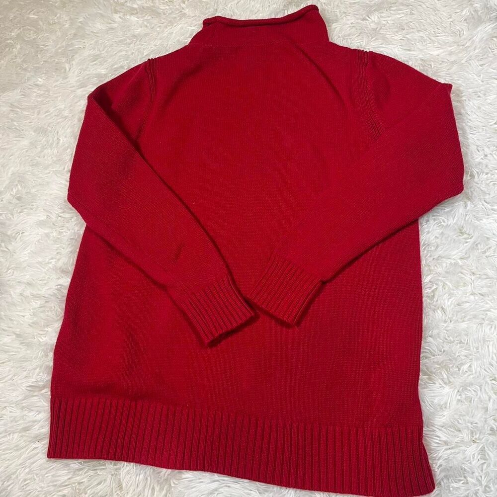 Karen-scott Women's‎ Red Turtle Neck - Picture 4 of 4